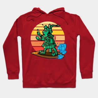 Mayans Collection: Surfing Hoodie